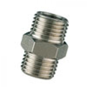 niplo 1/4-3/8 cromato